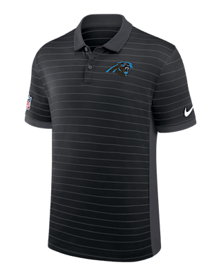 Мужские  Carolina Panthers Sideline Victory Stripe Nike Dri-FIT NFL Polo
