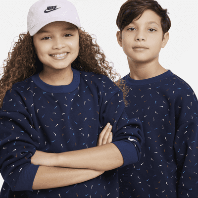 Nike Sportswear Icon Fleece Big Kids' Fleece Sweatshirt