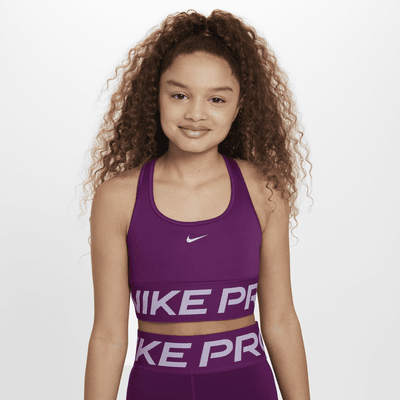 Bra deportivo para niña Nike Pro Swoosh