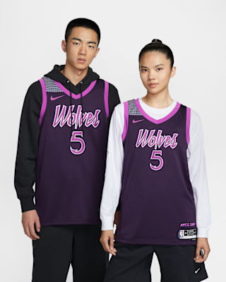 Мужские джерси Anthony Edwards Minnesota Timberwolves City Edition Nike NBA Swingman Jersey