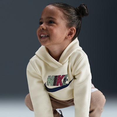 Sudadera con gorro sin cierre infantil Nike Wild Warmth