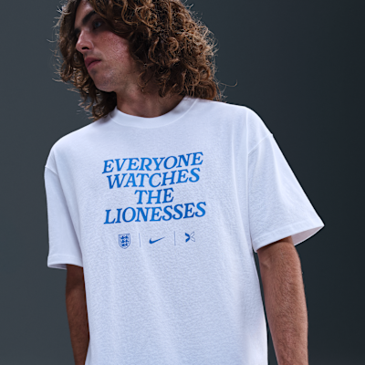 Everyone Watches Women's Sports™ "England" Nike by TOGETHXR Soccer T-Shirt