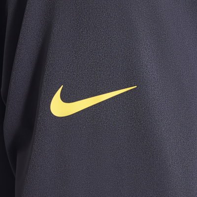 Chamarra Nike de la NFL con gorro de medio cierre para hombre Los Angeles Rams Rivalries Collection Sideline Anorak