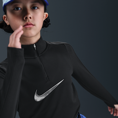 Nike Pro Big Kids' (Girls') Dri-FIT 1/4-Zip Top