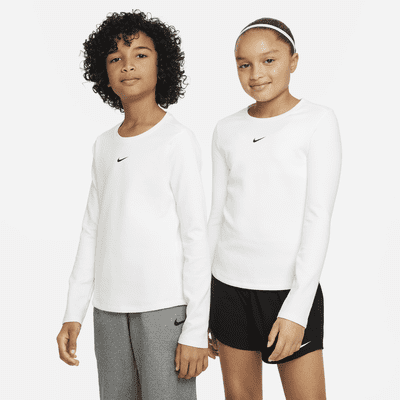Nike One Big Kids' Therma-FIT Long-Sleeve Training Top. Nike.com
