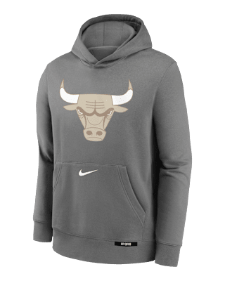 Подростковое худи Chicago Bulls Club City Edition Big Kids' Nike NBA Pullover Hoodie