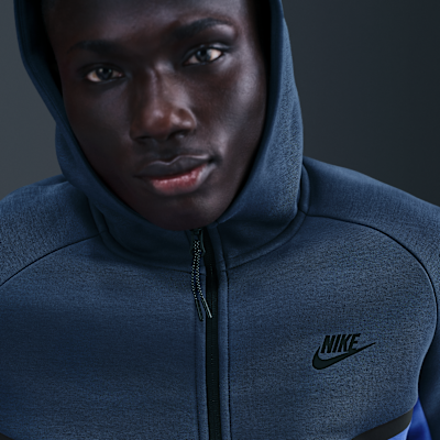 Nike Tech Windrunner-fleecejakke med lynlås til mænd