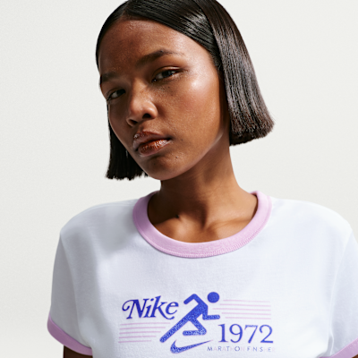 Playera para mujer Nike Sportswear Ringer