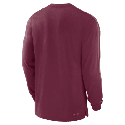 Playera universitaria Nike Dri-FIT para hombre Florida State Seminoles Sideline Player