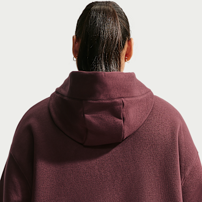 Nike Sportswear Phoenix Fleece Sudadera con capucha oversize de tejido Fleece (Talla grande) - Mujer