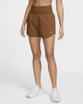 Женские шорты Nike One Dri-FIT Ultra High-Waisted 3" Brief-Lined Shorts