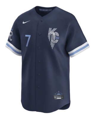 Мужские джерси Bobby Witt Jr. Kansas City Royals City Connect Nike Dri-FIT ADV MLB Limited Jersey