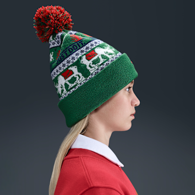 Gorro con dobladillo estándar para niños talla grande Nike Peak