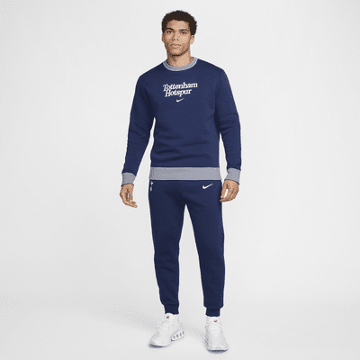 Tottenham Hotspur Club Nike Football sweatshirt med rund hals til herre