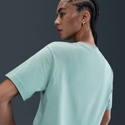 Playera cropped con logotipo para mujer Nike Sportswear Essential