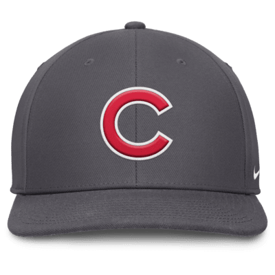 Gorra Nike Dri-FIT de la MLB ajustable para hombre Chicago Cubs Pro