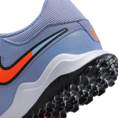 Tacos de fútbol de corte low para pasto sintético (turf) para niños de preescolar y grandes Nike Jr. Tiempo Legend 10 Academy