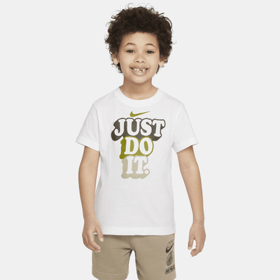 Nike "Just Do It" Camp Tee Little Kids' T-Shirt