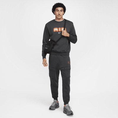 Nike Air Men's Fleece Crew-Neck Sweatshirt