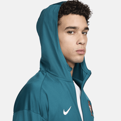 Portugal Strike Nike Dri-FIT strikket fotballtracksuit med hette til herre