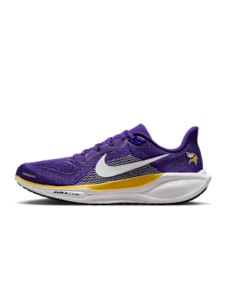 Unisex кроссовки Minnesota Vikings Pegasus 41 Nike NFL Road для бега