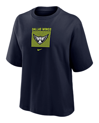 Женская футболка Dallas Wings Nike WNBA Boxy