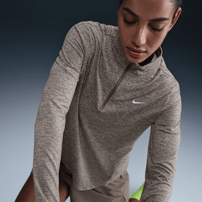 Nike Swift Dri-FIT UV-Laufoberteil mit Viertelreißverschluss (Damen)