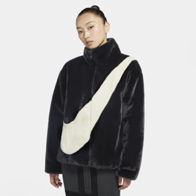 nike fur windbreaker