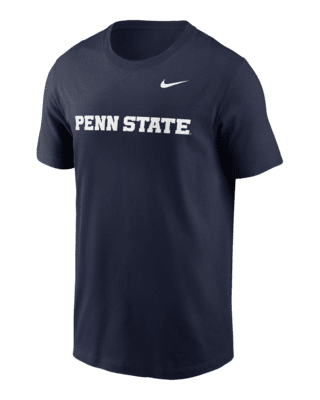 Мужская футболка Penn State Nittany Lions Primetime Wordmark Nike College