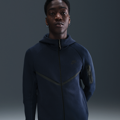 Nike Tech Windrunner-Jacke aus Fleece mit durchgehendem Reißverschluss (Herren)