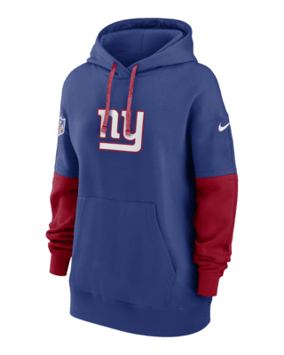 Женское худи New York Giants Sideline Essential Nike NFL Pullover Hoodie