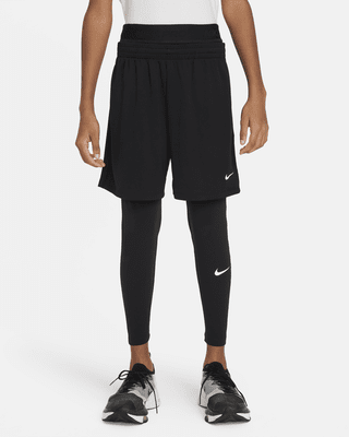 Подростковые тайтсы Nike Pro Dri-FIT Big Kids' (Boys') Tights