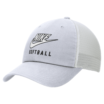 Nike Club Unstructured Softball Swoosh Trucker Cap