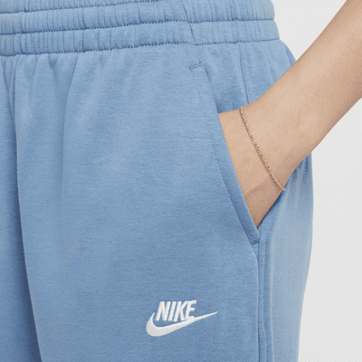 Calças folgadas Nike Sportswear Club Fleece Júnior