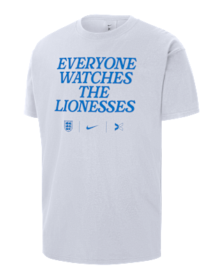 Женская футболка Everyone Watches Sports™ "England" Nike by TOGETHXR Soccer