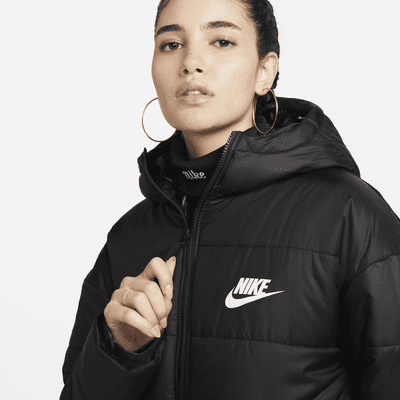 Nike Sportswear Therma-FIT Repel-parka med hætte og syntetisk fyld til kvinder