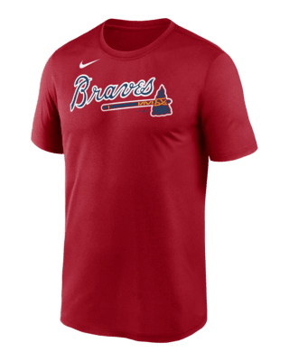 Nike Wordmark (MLB Atlanta Braves) Men's T-Shirt