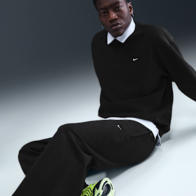 Nike Solo Swoosh Men's Fleece Open-Hem Trousers