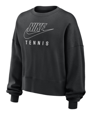 Женский свитшот Nike Phoenix Fleece Tennis Crew-Neck для тенниса