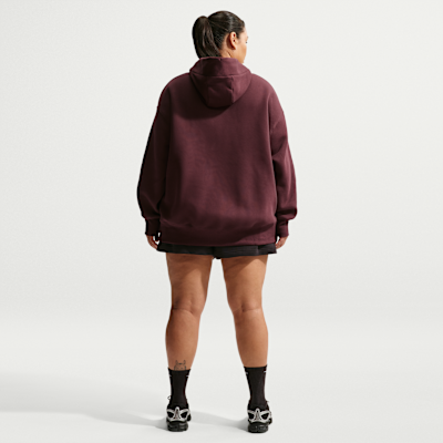 Nike Sportswear Phoenix Fleece Sudadera con capucha oversize de tejido Fleece (Talla grande) - Mujer