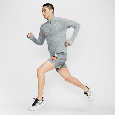 ナイキ チャレンジャー メンズ Dri-FIT 18cm ランニングショートパンツ (インナー付き)