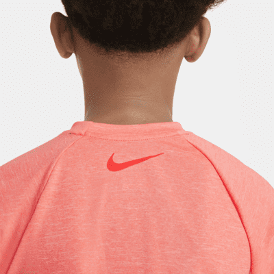 Nike Big Kids' Short-Sleeve Hydroguard Swim Shirt