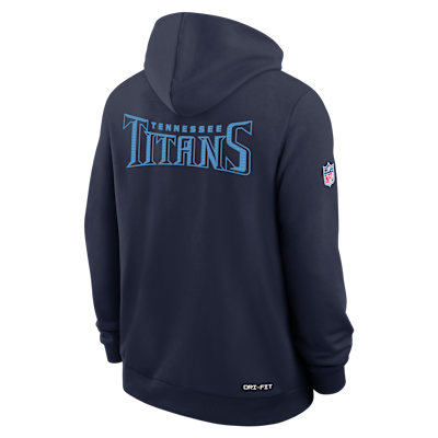 Tennessee Titans Initial Home Sideline Men's Nike Dri-FIT NFL Pullover Hoodie