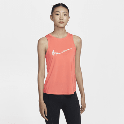 Nike One Women's Dri-FIT Graphic Running Tank Top