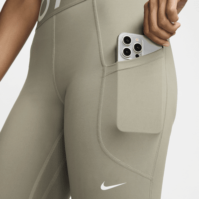 Leggings tiro alto de 7/8 con bolsillos para mujer Nike Pro Sculpt