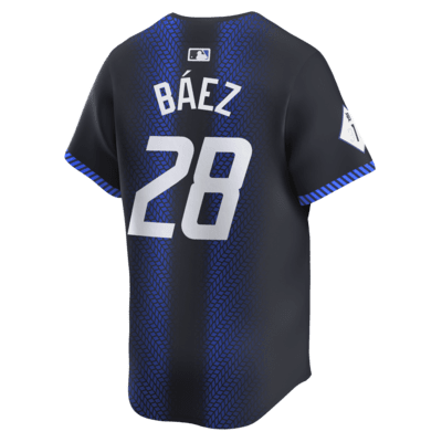 Javier Báez Detroit Tigers City Connect Men's Nike Dri-FIT ADV MLB Limited Jersey