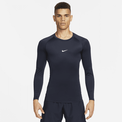 Nike Pro Men's Dri-FIT Tight Long-Sleeve Fitness Top