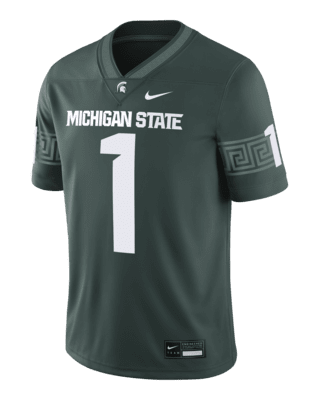 Мужские джерси Michigan State Spartans Nike Dri-FIT College Game Jersey