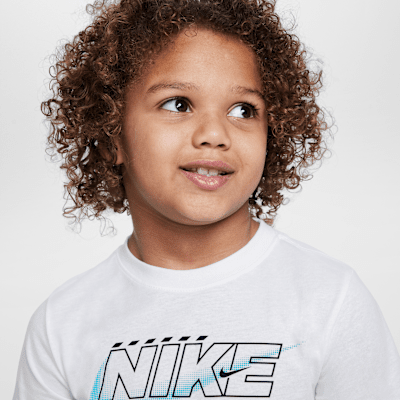 Playera Rush Nation para niños talla pequeña Nike
