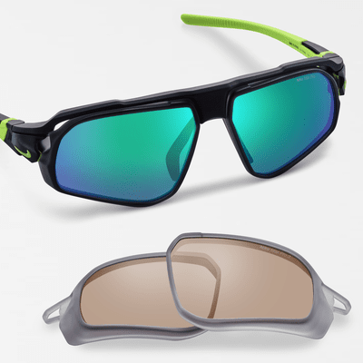 Lunettes de soleil effet miroir Nike Flyfree